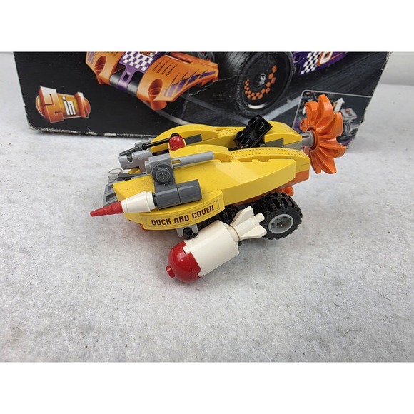 Incomplete Lego Batman Batmobile Penguin Duckmobile Technic Box *FOR PIECES/READ - Picture 6 of 8